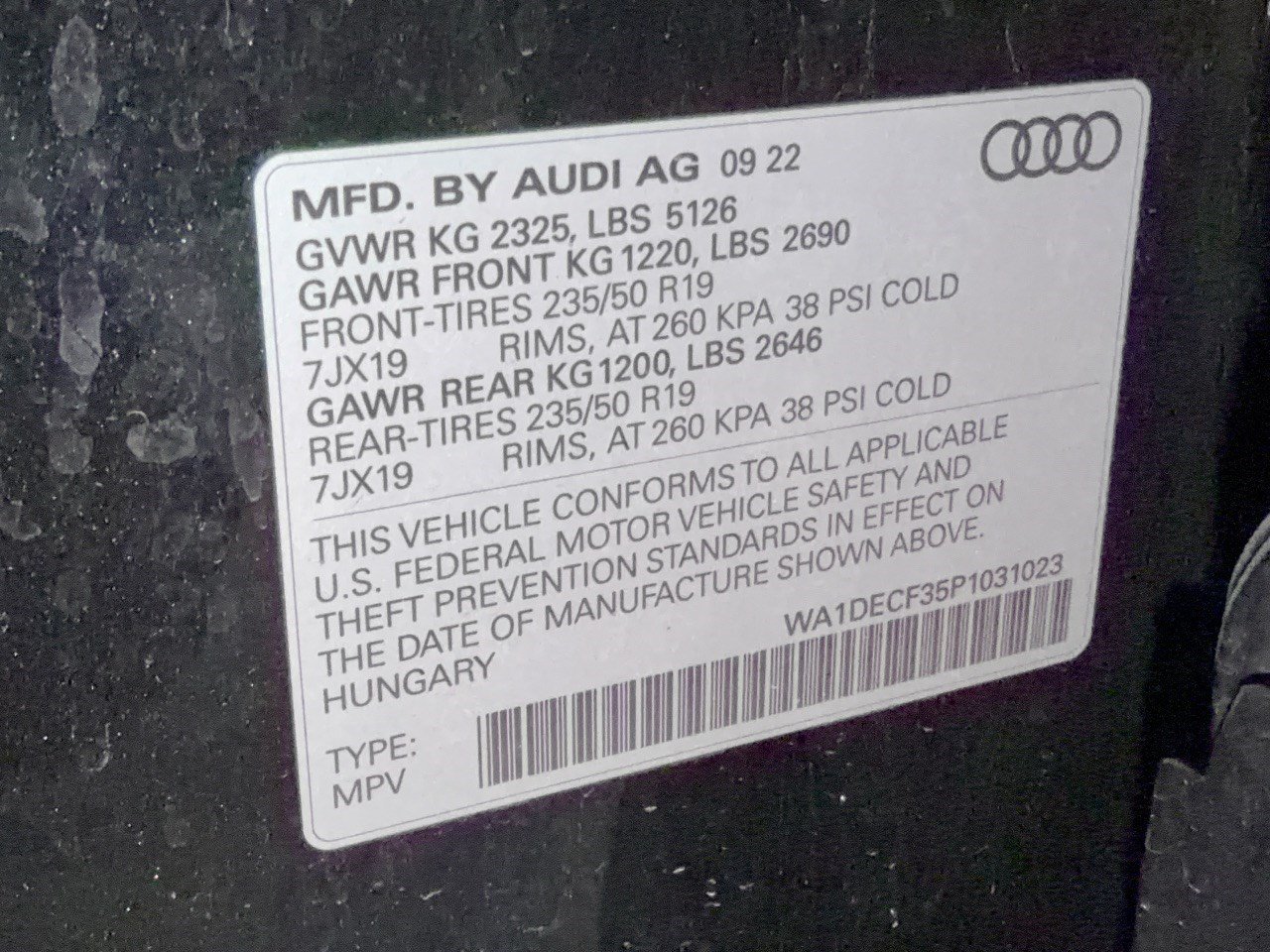Used 2023 Audi Q3 2.0T Premium w/ Convenience Package AWD/4WD image 31