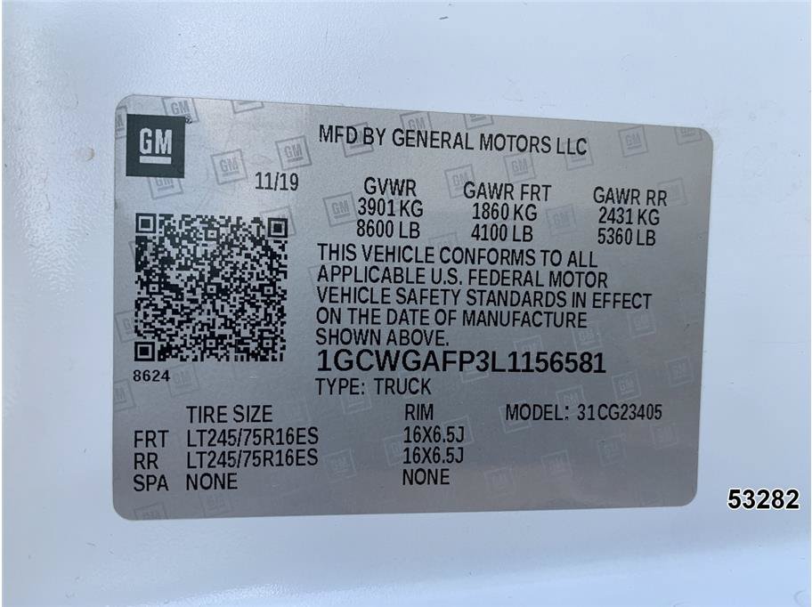 Used 2020 Chevrolet Express 2500 RWD image 18