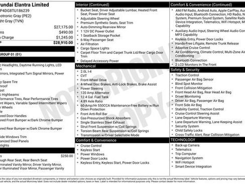New 2026 Hyundai Elantra Limited FWD image 4