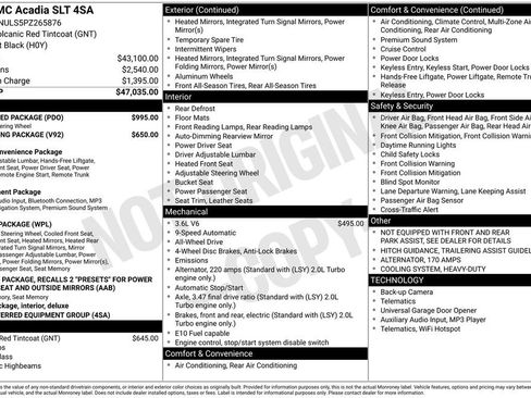 Used 2023 GMC Acadia SLT w/ Preferred Package AWD/4WD image 12