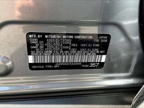 New 2026 Mitsubishi Outlander Sport LE AWD/4WD image 8