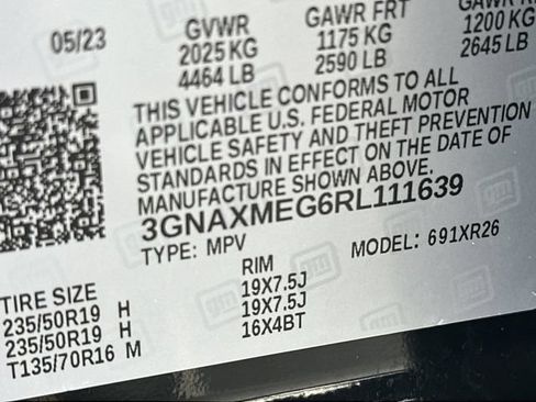 Certified 2024 Chevrolet Equinox RS w/ RS Leather Package FWD image 34