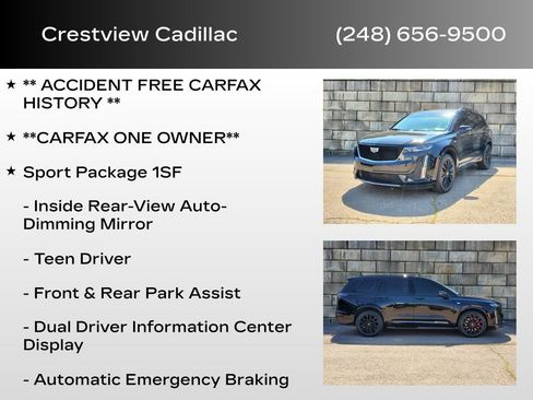 Used 2022 Cadillac XT6 Sport w/ Technology Package image 6