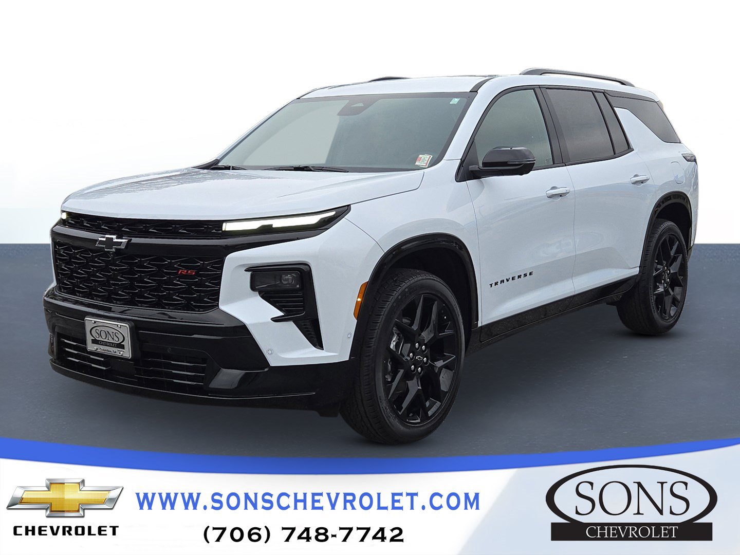 New 2026 Chevrolet Traverse RS w/ LPO, Floor Liner Package FWD image 1
