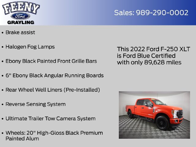 Used 2022 Ford F250 XLT w/ Black Appearance Package AWD/4WD image 20