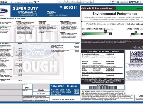 Used 2026 Ford F250 XLT w/ FX4 Off-Road Package AWD/4WD image 12