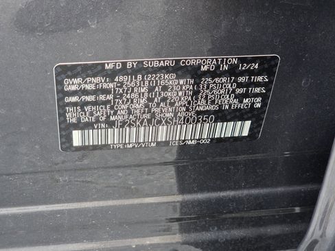 Used 2025 Subaru Forester Wilderness w/ Wilderness Package AWD/4WD image 37