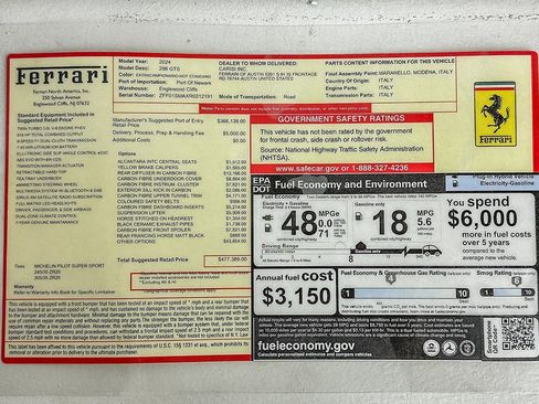 Certified 2024 Ferrari 296 GTS image 31