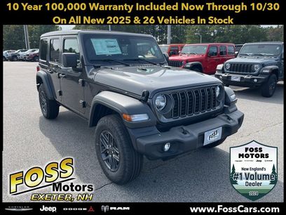 New 2025 Jeep Wrangler Sport S