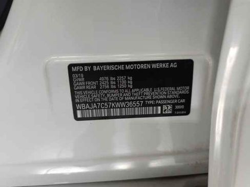 Used 2019 BMW 530i xDrive w/ Convenience Package image 36