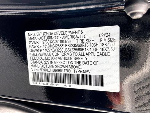 Used 2024 Honda Odyssey EX-L image 21