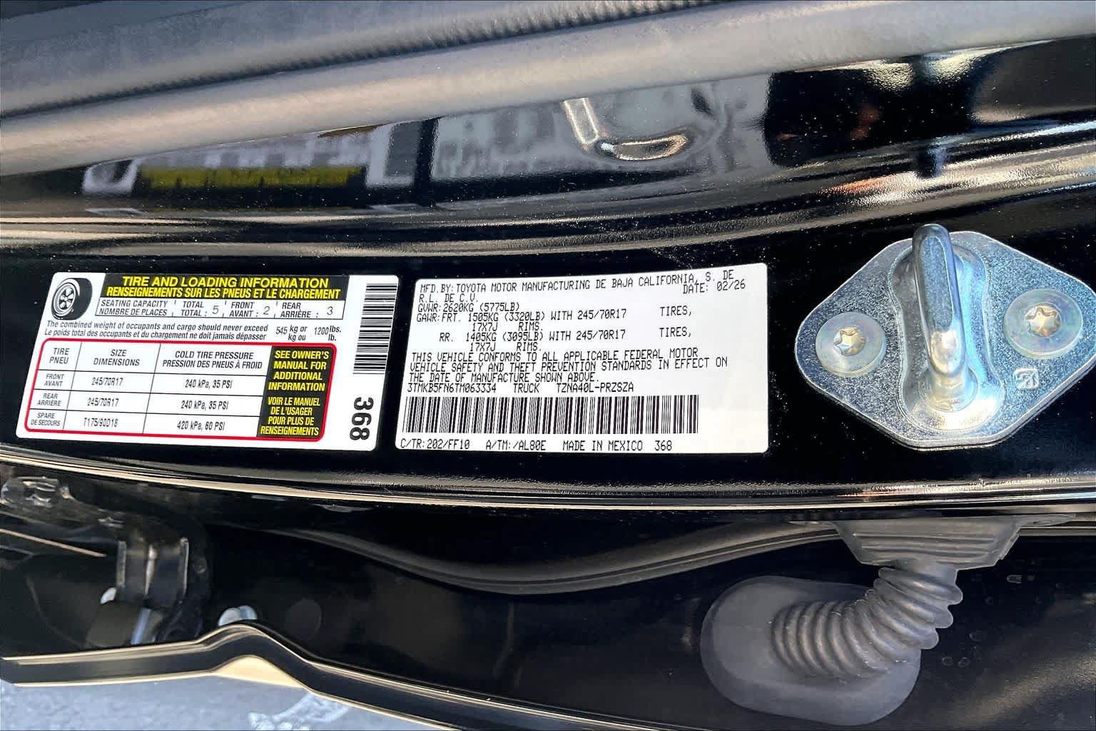Certified 2026 Toyota Tacoma SR5 RWD image 33