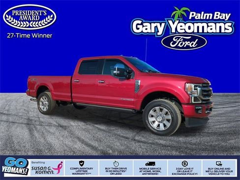 Certified 2021 Ford F350 Platinum image 1