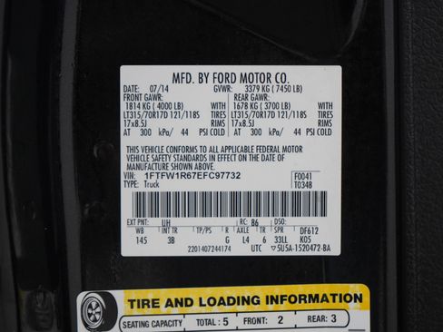 Used 2014 Ford F150 Raptor w/ Equipment Group 801A Luxury AWD/4WD image 37