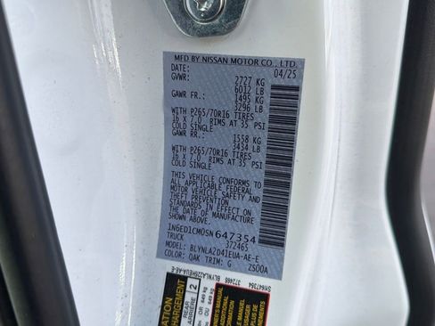 Used 2025 Nissan Frontier S image 34