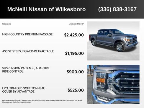 Used 2024 Chevrolet Silverado 1500 High Country w/ High Country Premium Package image 5