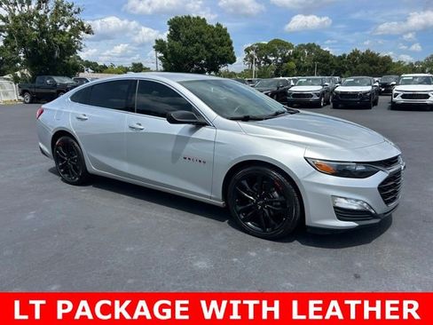 Used 2021 Chevrolet Malibu LT w/ Leather Package FWD image 1