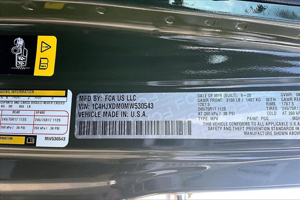 Used 2021 Jeep Wrangler Unlimited Sport AWD/4WD image 3