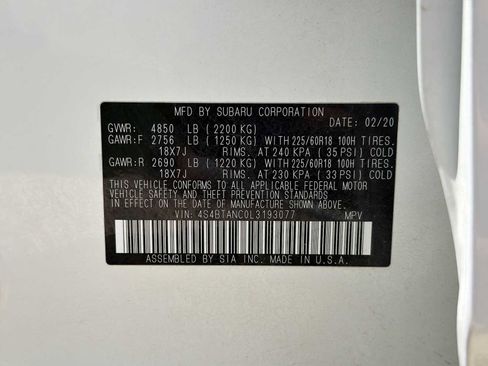 Used 2020 Subaru Outback Limited AWD/4WD image 32
