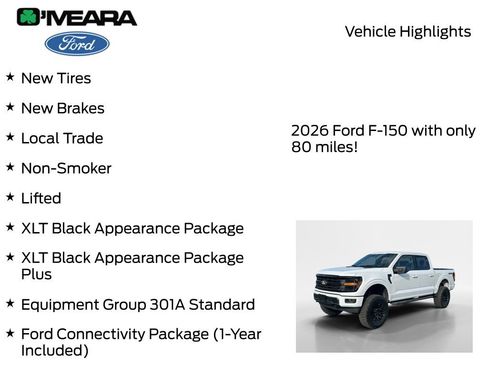 Used 2026 Ford F150 XLT w/ XLT Black Appearance Package image 8