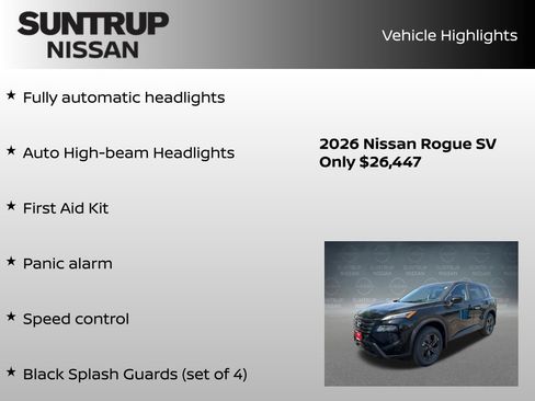 Certified 2026 Nissan Rogue SV FWD image 45