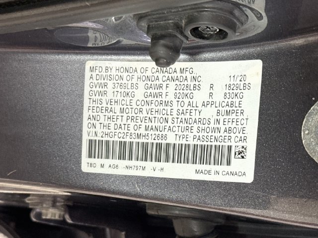 Used 2021 Honda Civic Sport image 39