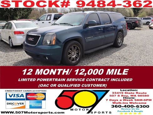 Used 2007 GMC Yukon XL SLT w/ SLT Preferred Equipment Group image 2