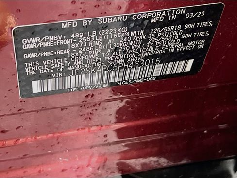 Used 2023 Subaru Forester Limited AWD/4WD image 32