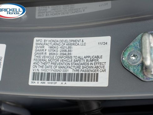 Certified 2025 Honda Accord SE image 36
