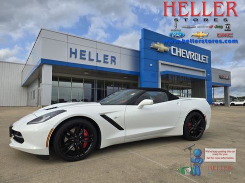 Used 2016 Chevrolet Corvette Stingray Convertible w/ 3LT Preferred Equipment Group RWD image 1