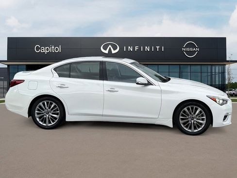 Used 2021 INFINITI Q50 Luxe w/ Cargo Package image 4