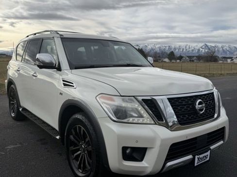 Used 2017 Nissan Armada Platinum w/ Captain Seat Package image 4