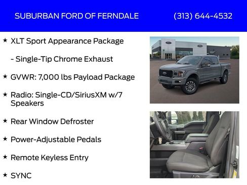 Used 2018 Ford F150 XLT w/ Equipment Group 302A Luxury image 21