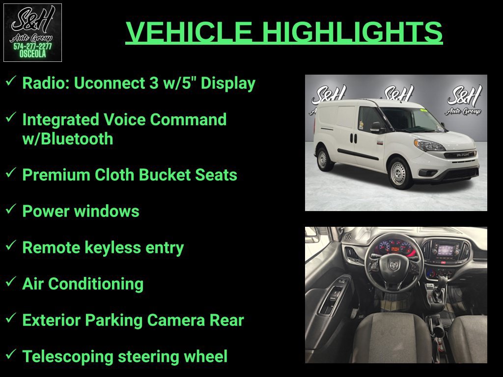 Used 2022 RAM ProMaster City Tradesman FWD image 3