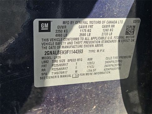 Used 2015 Chevrolet Equinox LT image 17