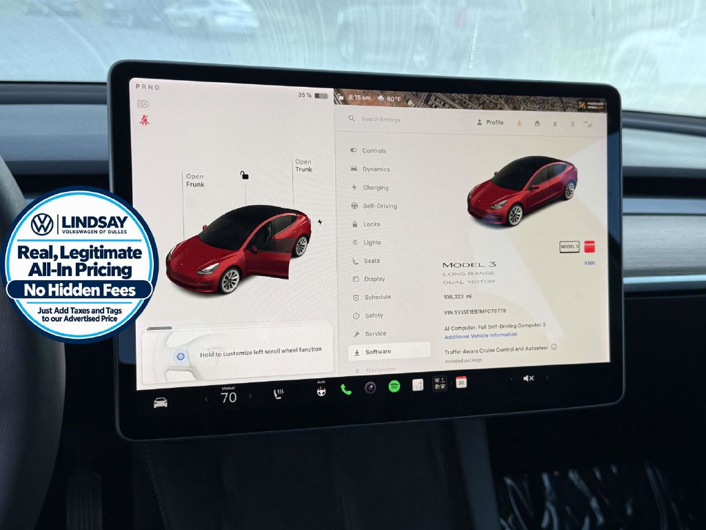 Used 2021 Tesla Model 3 Long Range AWD/4WD image 20