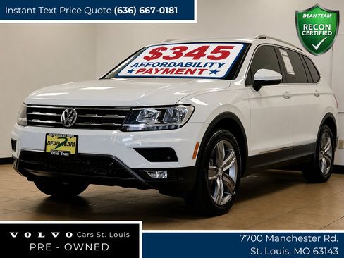 Used 2021 Volkswagen Tiguan SEL AWD/4WD image 1