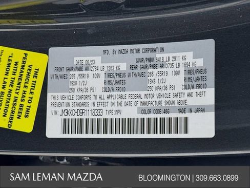 Used 2024 MAZDA CX-90 3.3 Turbo w/ Preferred Plus AWD/4WD image 33