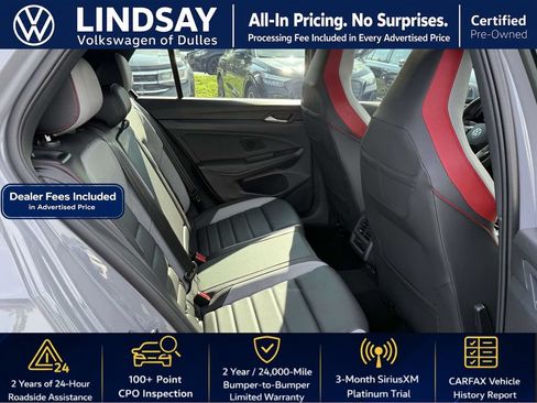 Used 2023 Volkswagen GTI SE w/ SE Leather Package FWD image 14