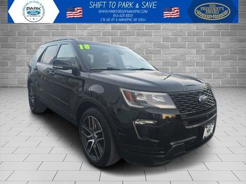 Certified 2018 Ford Explorer Sport w/ Equipment Group 401A AWD/4WD image 1