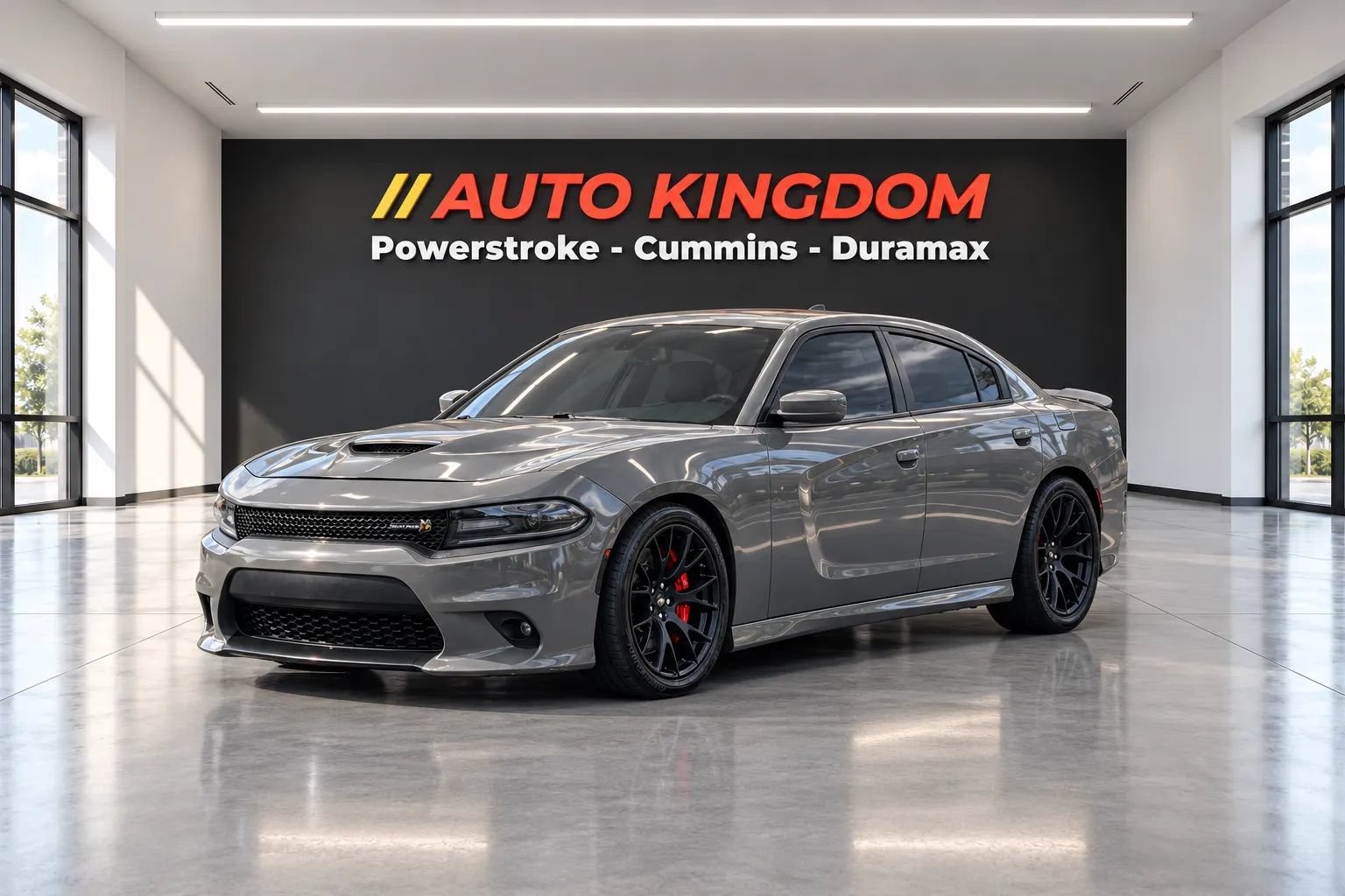Used 2018 Dodge Charger R/T Scat Pack w/ Dynamics Package RWD image 1