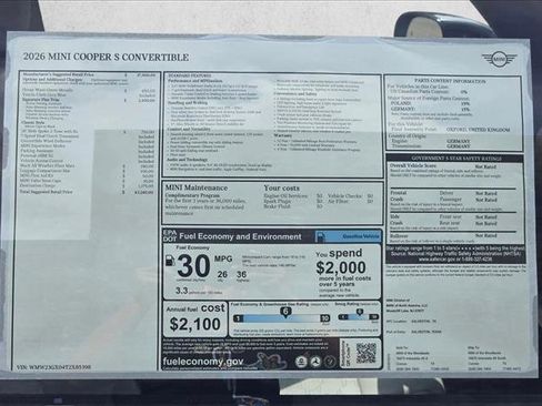 Used 2026 MINI Cooper S image 19