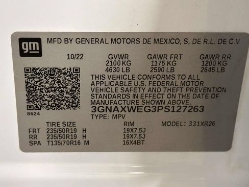 Certified 2023 Chevrolet Equinox RS AWD/4WD image 30