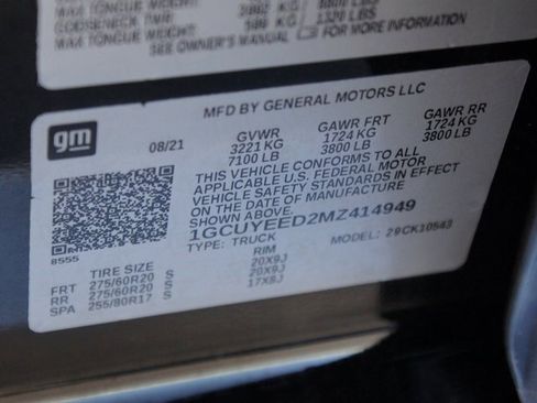 Certified 2021 Chevrolet Silverado 1500 RST image 26