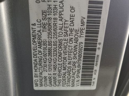 Certified 2022 Honda Odyssey EX-L image 33