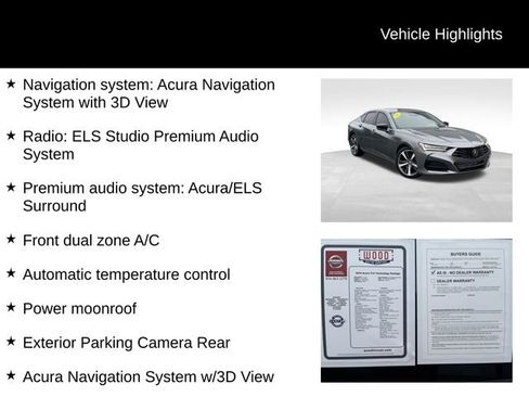 Used 2024 Acura TLX Technology Package image 6