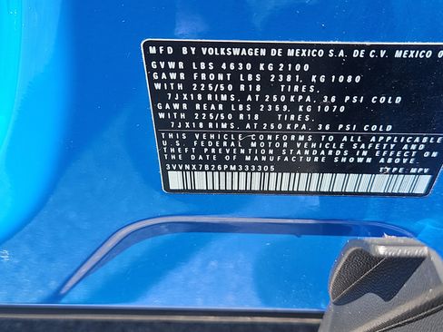 Certified 2023 Volkswagen Taos SE w/ Panoramic Sunroof Package AWD/4WD image 32