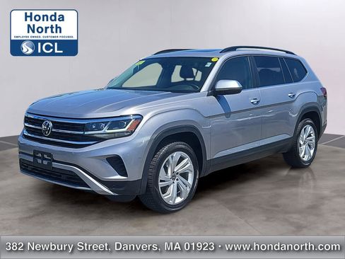 Used 2021 Volkswagen Atlas SE w/ Panoramic Sunroof Package AWD/4WD image 1
