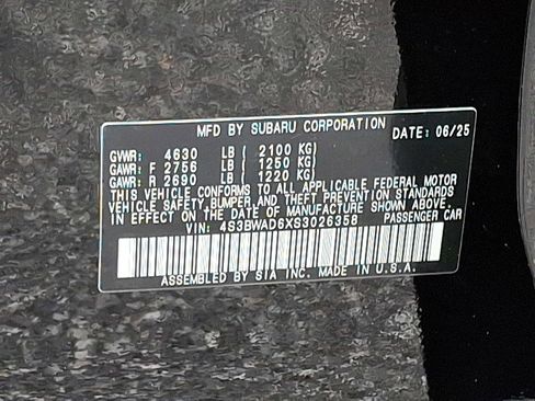 New 2025 Subaru Legacy Premium image 17