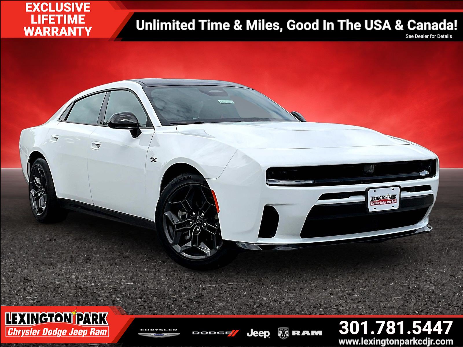 New 2026 Dodge Charger R/T w/ Blacktop Package AWD/4WD image 1